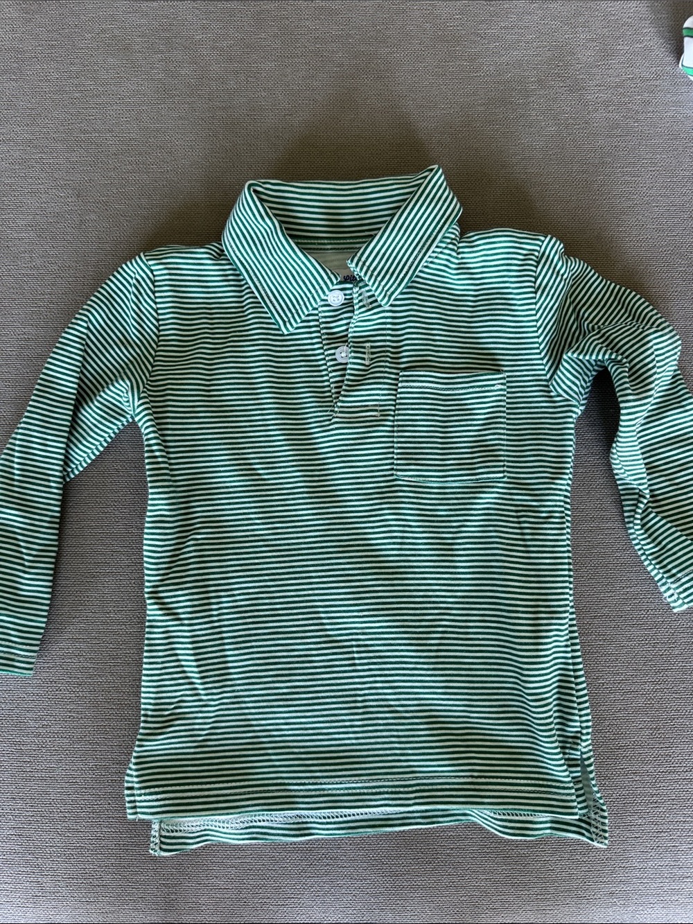 Little Paper Boat LS polo (3T)